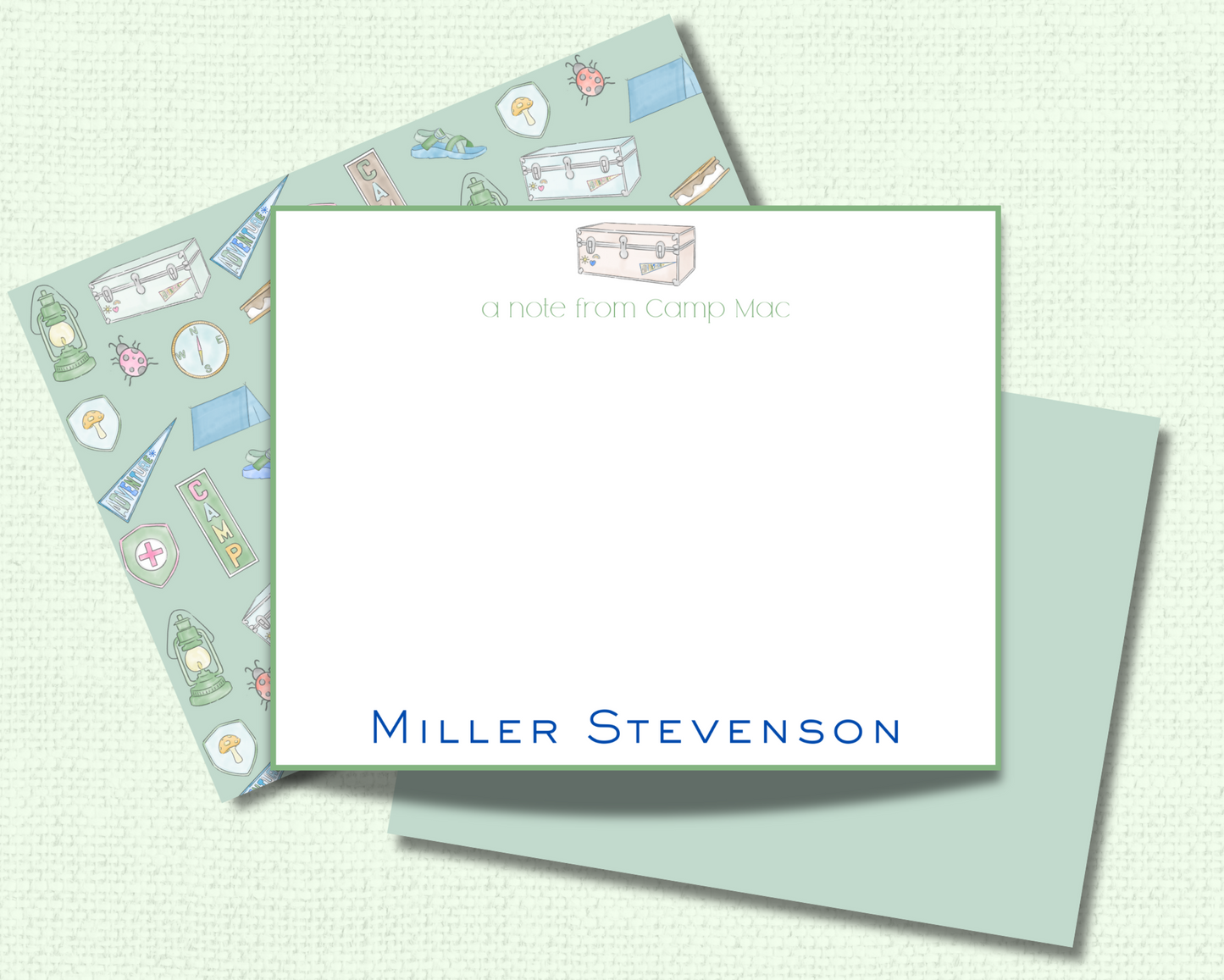 Trunk Camp Stationery Set for Boys