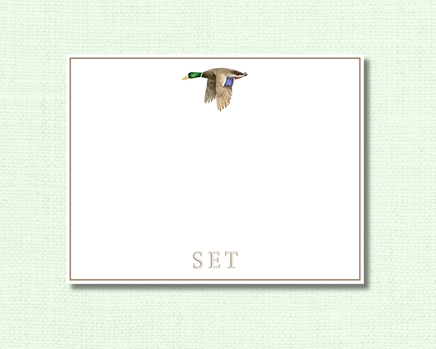 Mallard Duck Stationery Set