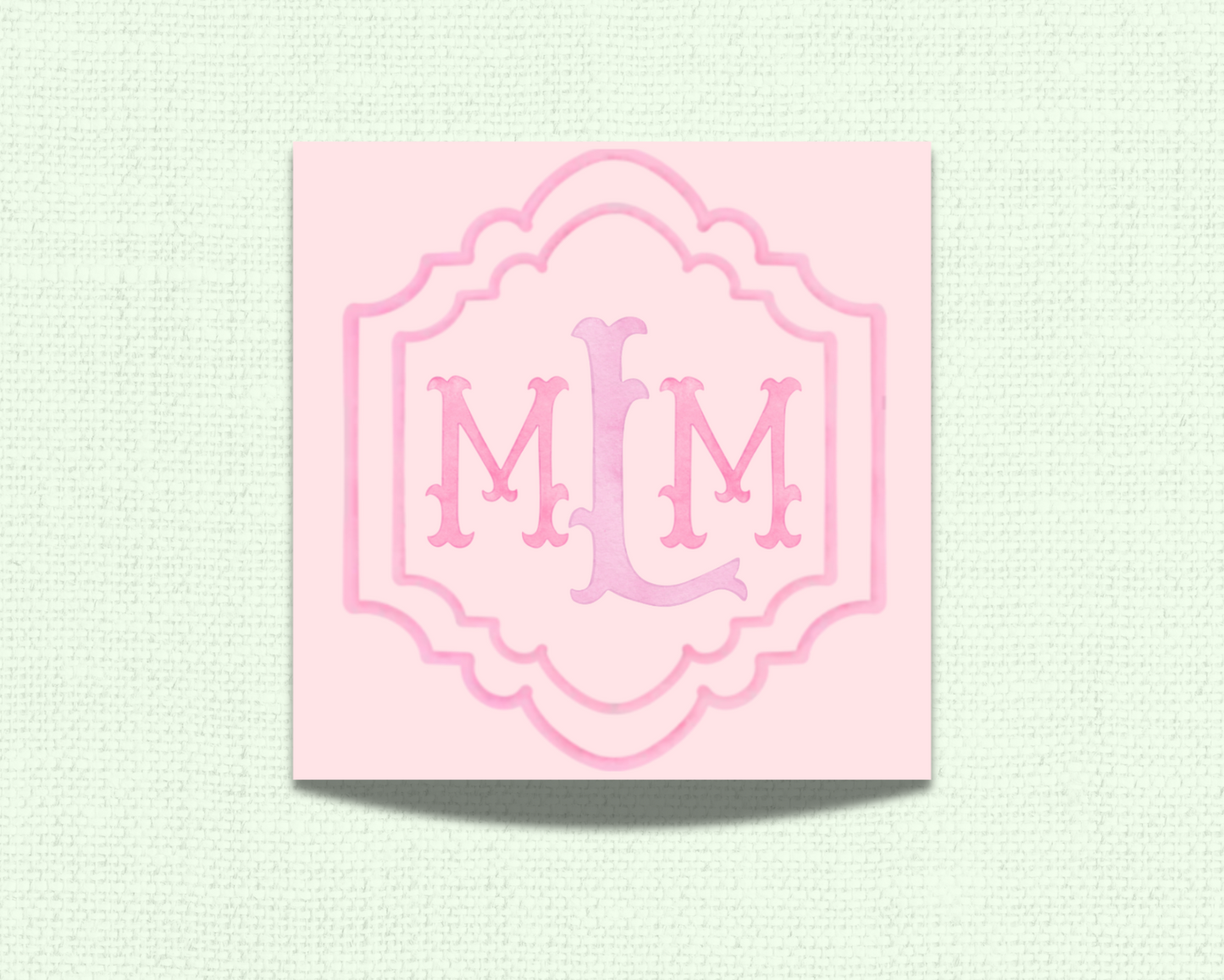 Scalloped Crest Gift Tag Set
