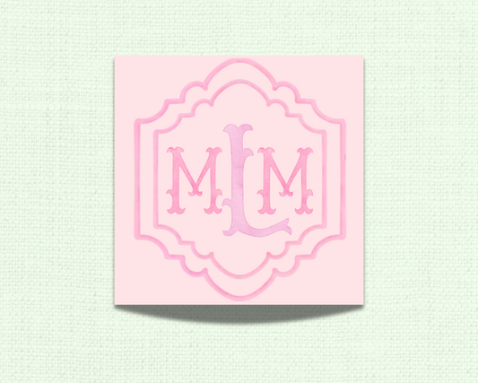 Scalloped Crest Gift Tag Set