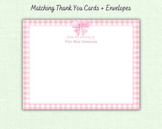 From the Nursery Stationery Set