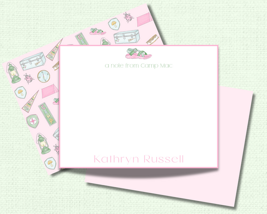Sandal Camp Stationery Set for Girls