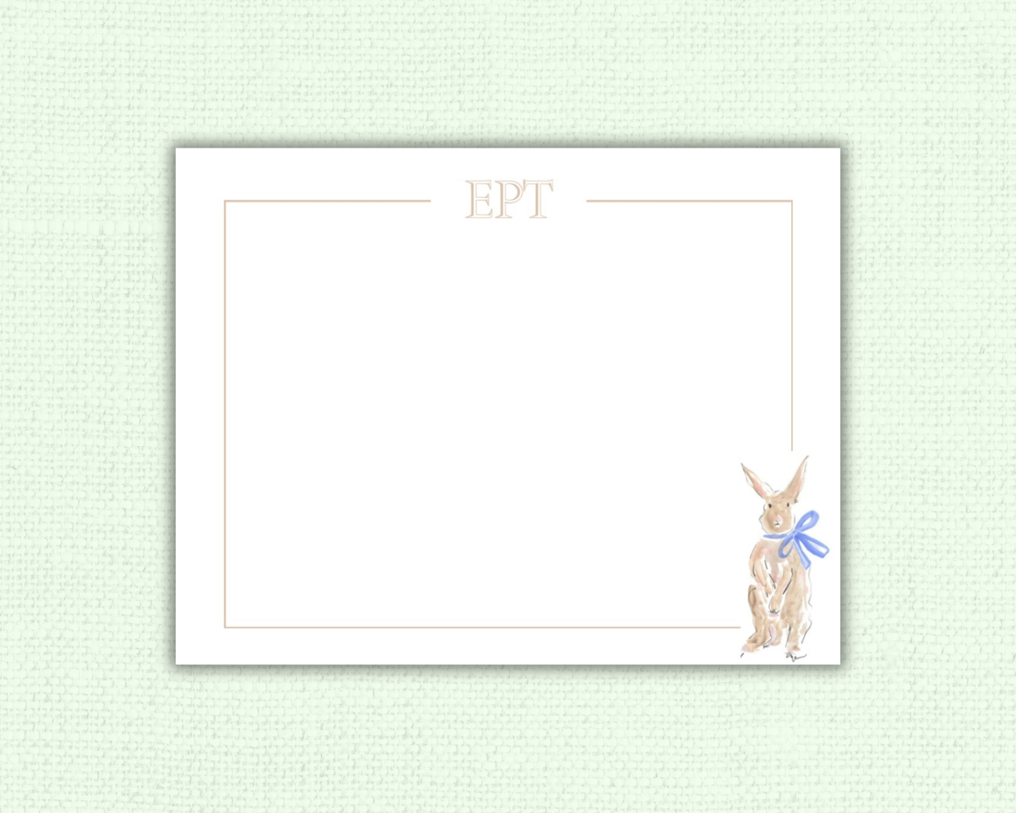 Kids Bunny Stationery Set