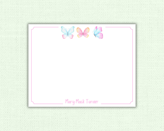 Butterfly Stationery Set
