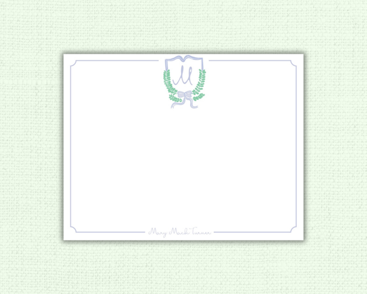 Floral Wreath Stationery Set