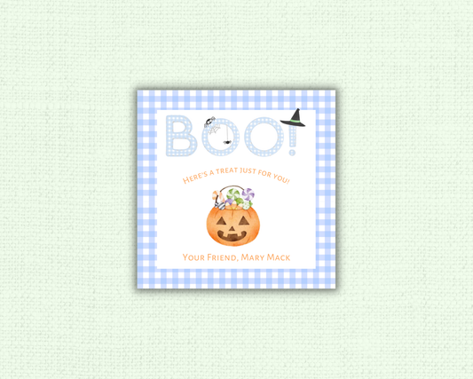 Halloween BOO Tag