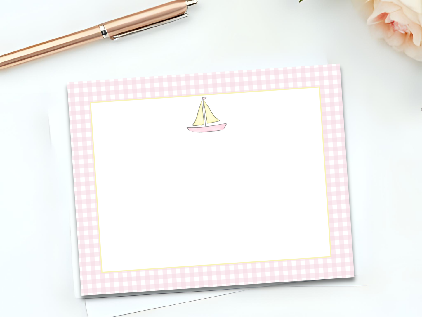 Personalized Pastel Stationery Set for Girls