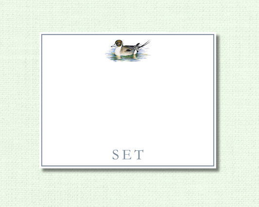Pin Tail Duck Stationery Set