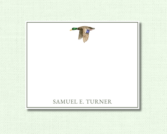 Mallard Duck Stationery Set